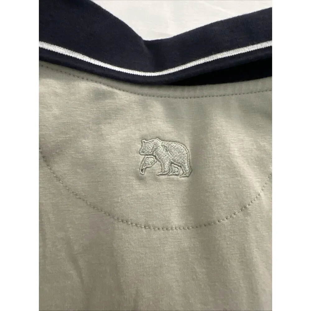 The Normal Brand Womens Polo Shirt Mini Dress Size S Green Blue Short Sleeve NEW - Picture 10 of 10